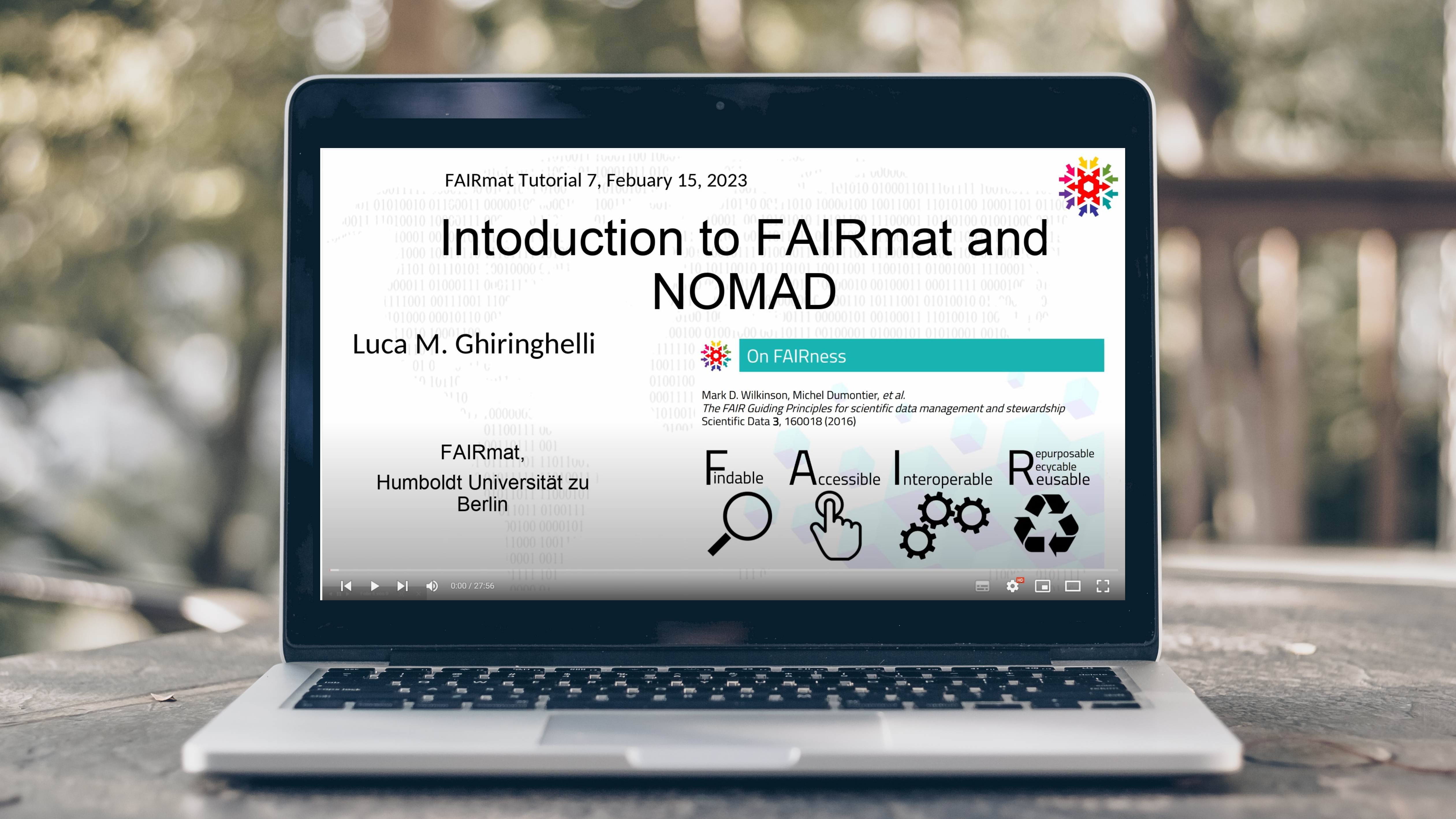 FAIRmat Tutorial 7: Molecular Dynamics Trajectories and Workflows in NOMAD